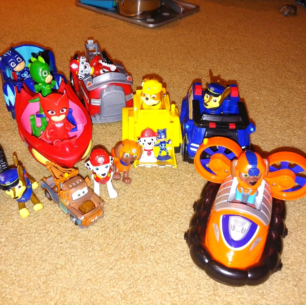 Paw Patrol & PJ Masks Guys & Vehicles